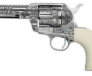 Revolver model 1873 CAL. 357MAG, Nichel, Single action, teava 4.75", Gravat - SA73-125